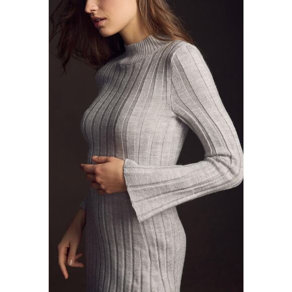 Anthropologie A-Line Sweater Mini Dress - New XS - Picture 3 of 4